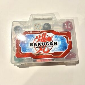 Bakugan Battle Brawlers Bundle Vintage 2000’s Toys Spheres and Cards With Case